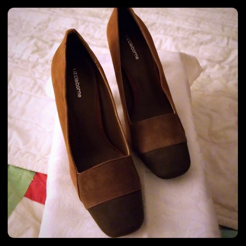 Liz Claiborne leather heels
